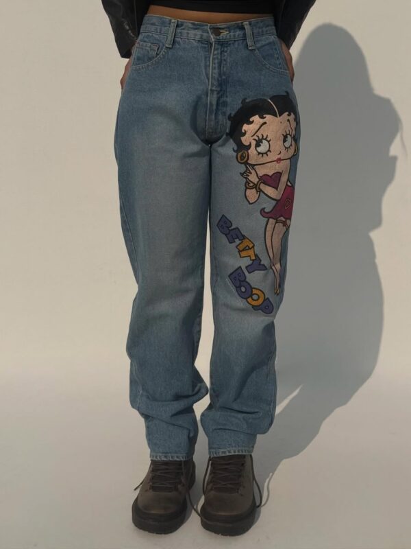 1990’s betty boop jeans