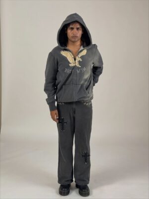 vintage american eagle outfitters(aeo) full zip hoodie