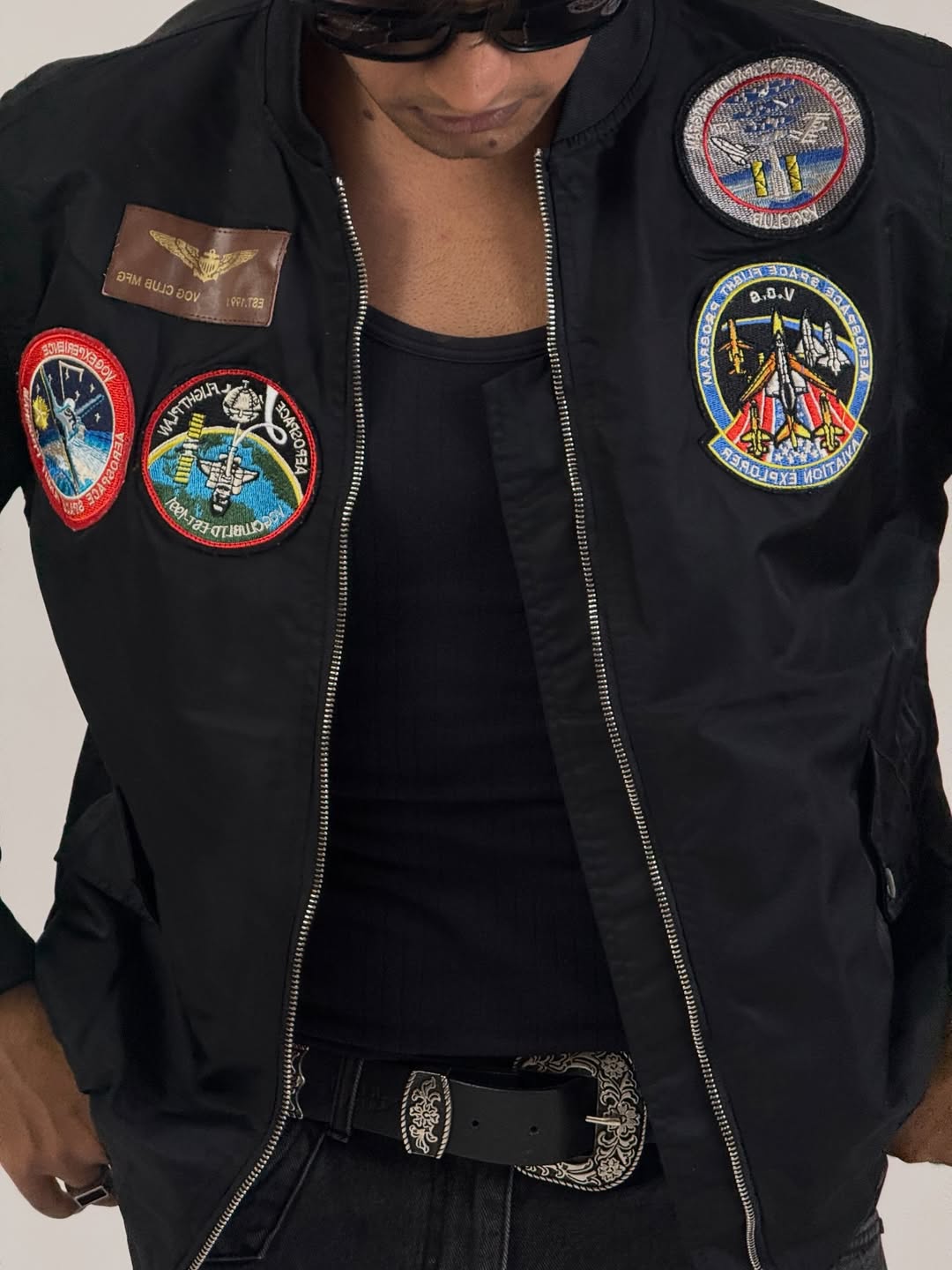 nasa inspired patch ma 1 aerospace bomber jacket nasa inspired patch ma 1 aerospace bomber jacket